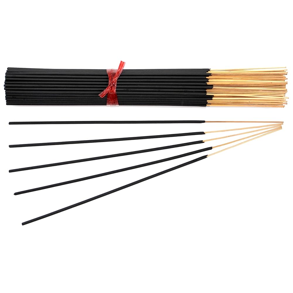Amazon.com: 100 Unscented Charcoal Black Incense Sticks 11